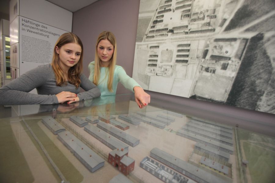 Modell des Konzentrationslagers Niederhagen, Foto: Oliver Krato für das Kreismuseum Wewelsburg